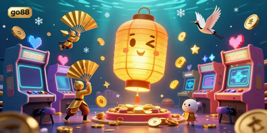 Enjoy thrilling moments with the go88 gaming experience highlighted by dynamic characters and casino elements.